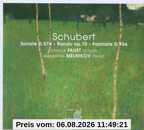 Isabelle Faust Sonate D.574/Rondo Op.70/Fant.d.934