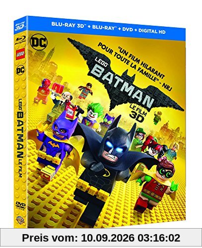Lego Batman, le film - Blu-ray 3D - DC COMICS [Combo Blu-ray 3D + Blu-ray + DVD + Copie digitale]