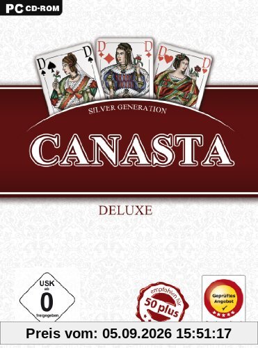 50+ Silver Generation Canasta Deluxe (PC)