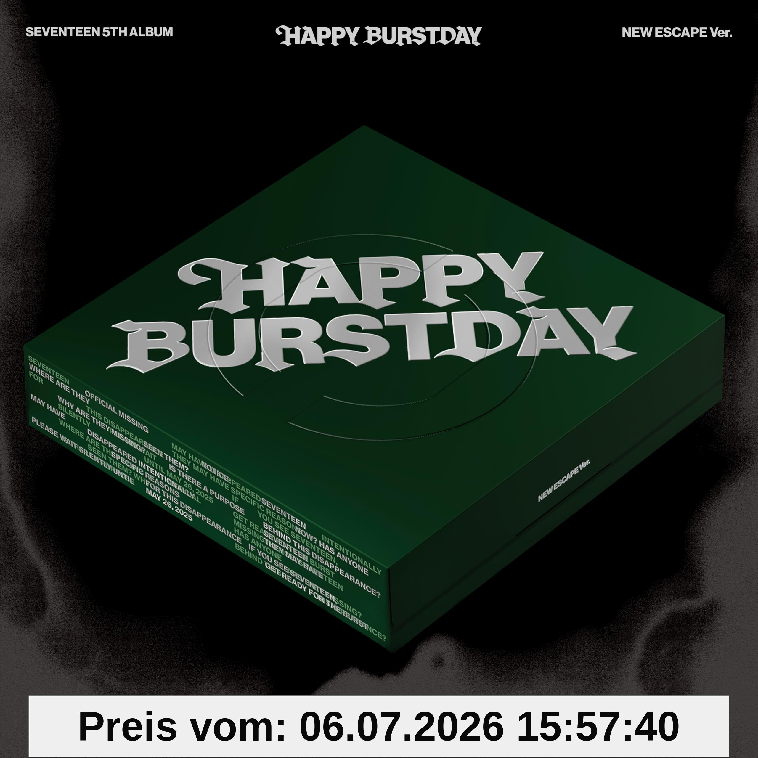 Seventeen 5th Alb.Happy Burstday (New Escape Ver.)