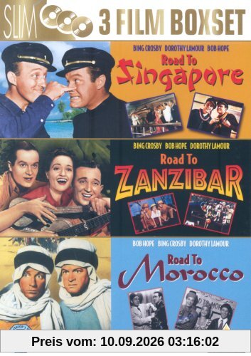 Road To Zanzibar / Road To Morocco / Road To Singapore [3 DVDs] [UK Import]