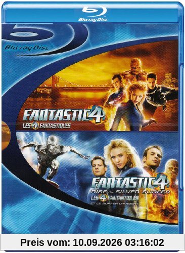Les 4 fantastiques + Les 4 fantastiques et le surfer d'argent [Blu-ray] [Import belge]