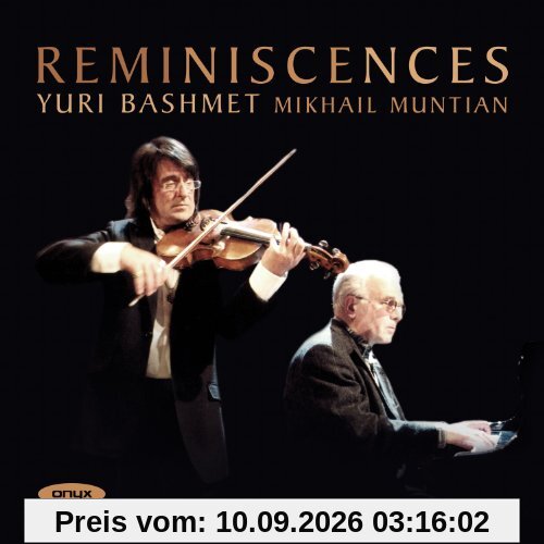 Reminiscences - Werke für Bratsche und Klavier