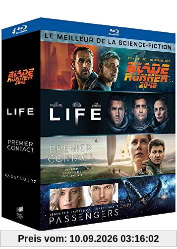 Meilleur de la Science-Fiction-Coffret : Blade Runner 2049 + Life : Origine inconnue + Premier Contact + Passengers [Blu-Ray]
