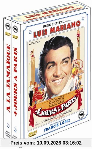 Coffret Luis Mariano 2 DVD : A la jamaique / 4 jours à Paris [FR Import]