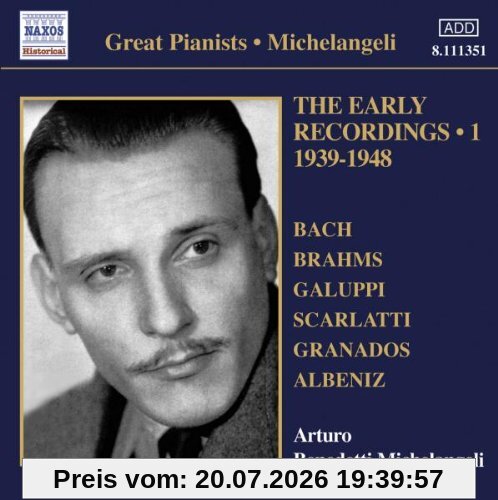 Michelangeli, Arturo Benedetti Early Recordings Vol.1