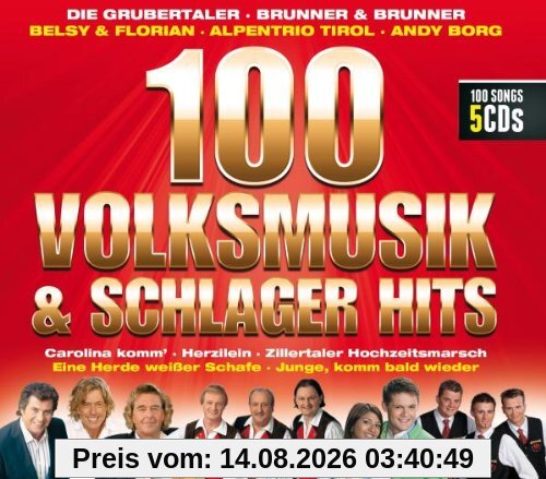 Various 100 Volksmusik & Schlager Hits
