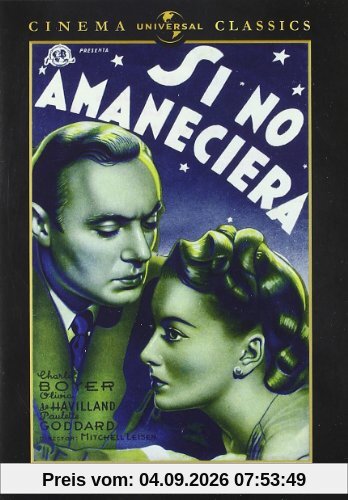 Si no amaneciera (1941) [Spanien Import]