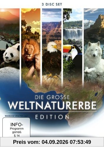 Die große Weltnaturerbe Edition [3 DVDs]