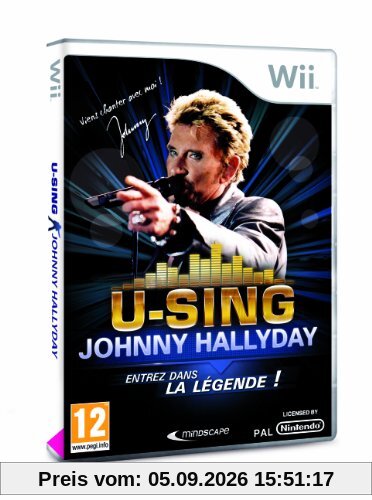 U SING WII JOHNNY HALLYDAY