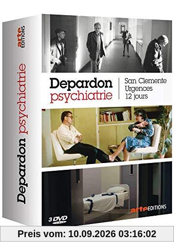 Coffret depardon psychiatrie 3 documentaires : 12 jours ; urgences ; san clemente [FR Import]