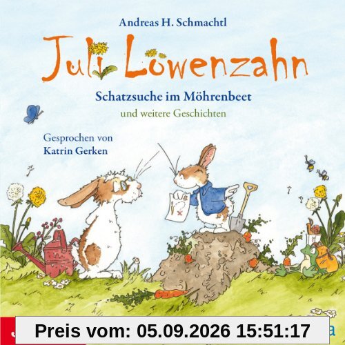 Juli Löwenzahn.Schatzsuche im Möhrenbeet und Weit