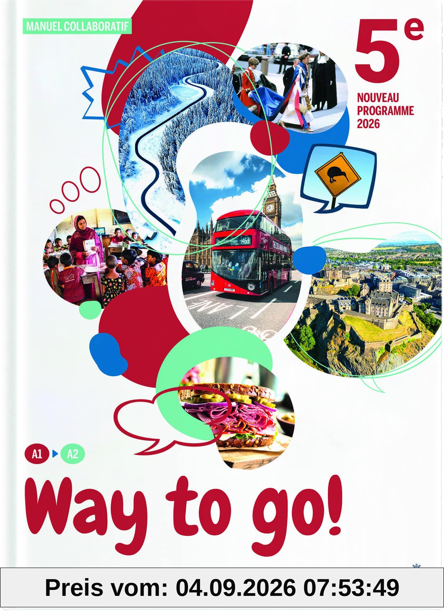 Anglais 5e 2026 - manuel - way to go !
