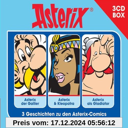 Asterix - 3-CD Hörspielbox