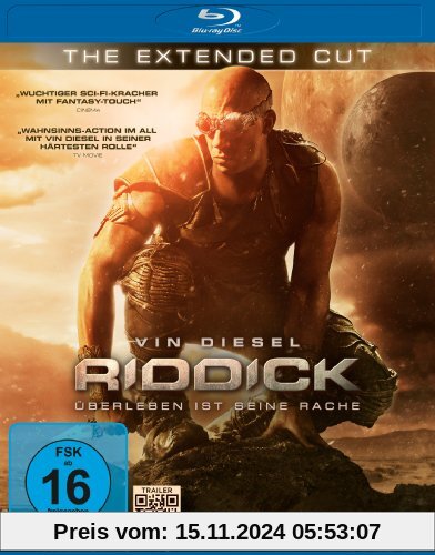 Riddick - Überleben ist seine Rache - Extended Cut [Blu-ray]