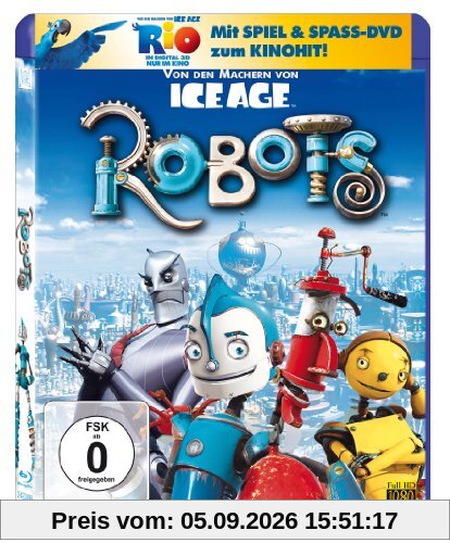 Robots (+ Rio Activity Disc) [Blu-ray]