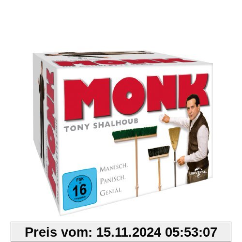 Monk - Die komplette Serie (32 Discs)