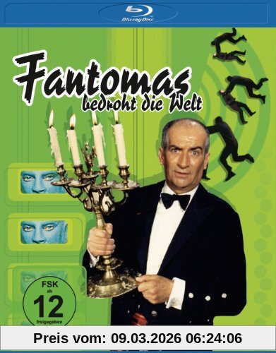 Andre Hunebelle Fantomas Bedroht Die Welt [Blu-ray]