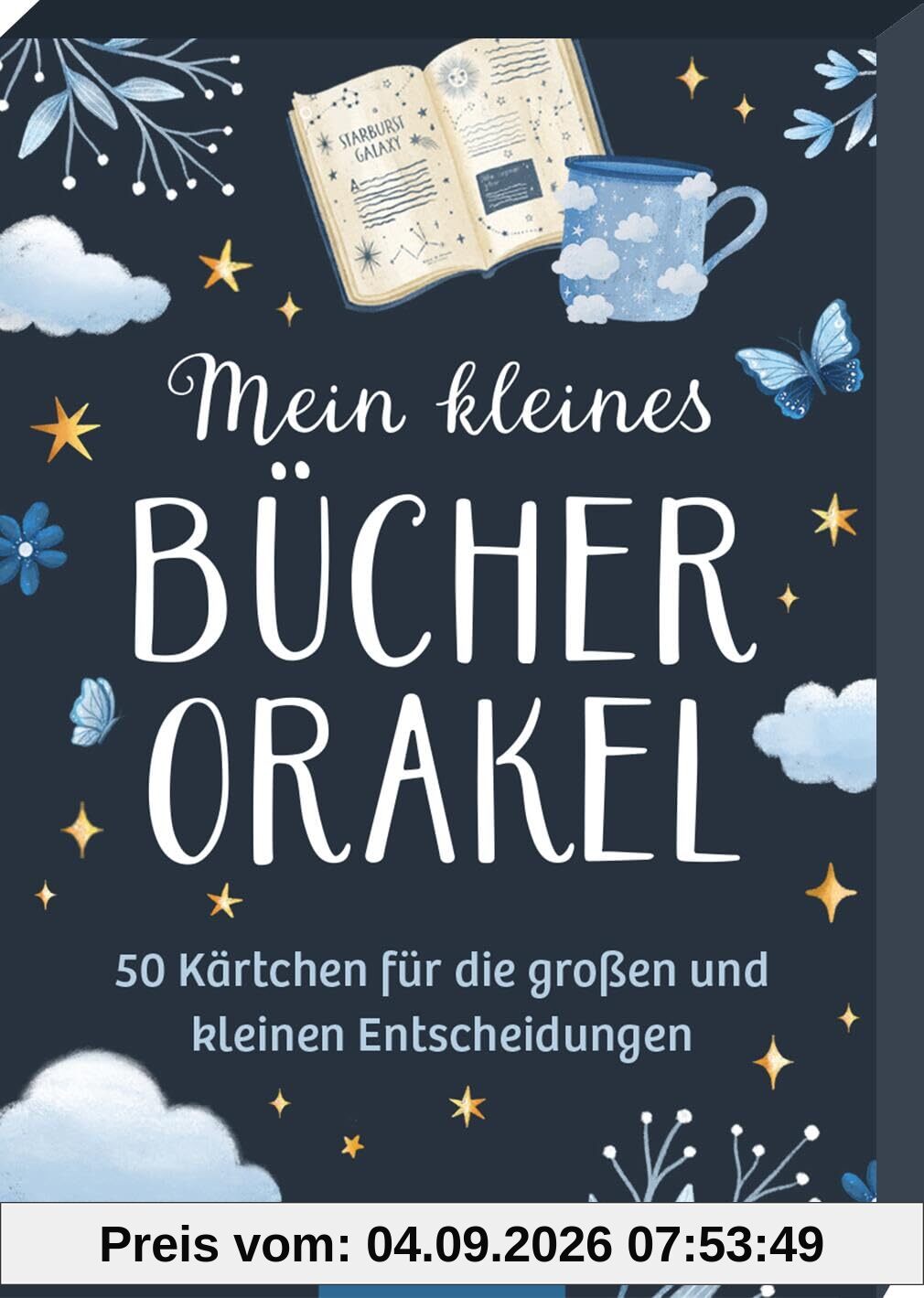 Mein kleines Bücherorakel: 50 Kärtchen für die großen und kleinen Entscheidungen | Alltagstipps sowie Inspirationen von berühmten Autorinnen und Autoren der Weltliteratur
