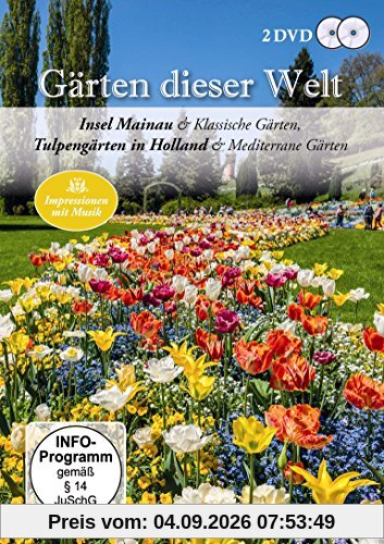 Insel Mainau & Tulpengärten in Holland [2 DVDs]