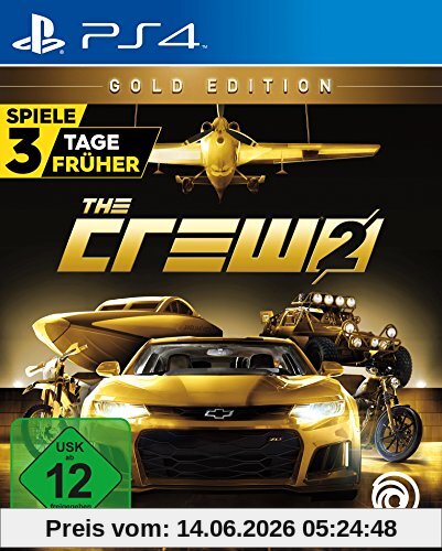 The Crew 2 - Gold Edition (inkl. Season Pass) - [PlayStation 4]