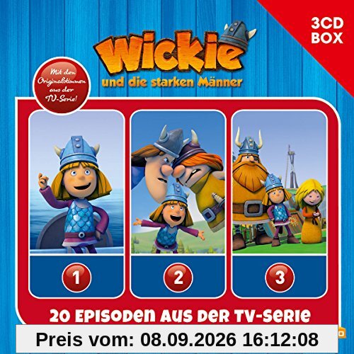 3-CD Hörspielbox zur Neuen TV-Serie (Cgi) Vol.1