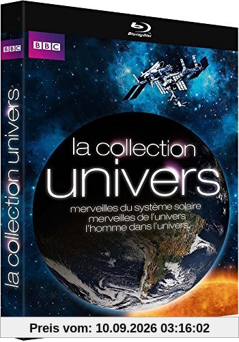 Coffret collection univers : merveilles du système solaire ; merveilles de l'univers ; l'homme dans l'univers [Blu-ray] [FR Import]