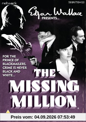 Edgar Wallace Presents: The Missing Million [DVD] [UK Import]