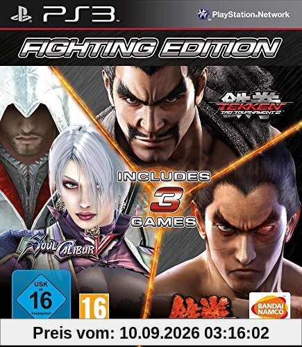 Fighting Edition 3 jeux inclus : Tekken 6 + Tekken : Tag Tournament 2 + Soul Calibur V