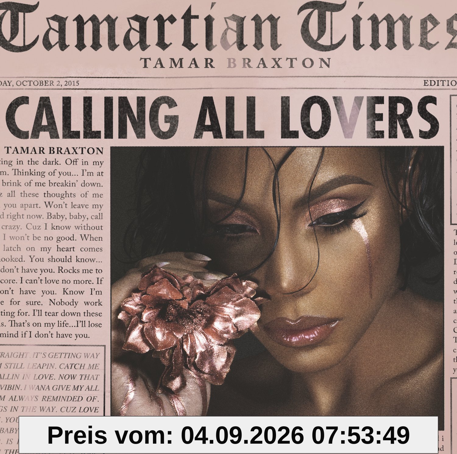 Tamar Braxton - Calling All Lovers