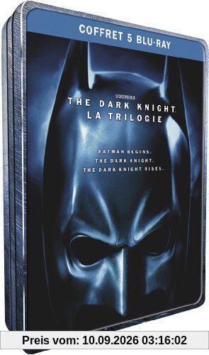 The Dark Knight Trilogy - Jumbo Steelbook [5 DVDs] [Import]