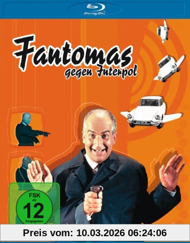 Andre Hunebelle Fantomas Gegen Interpol [Blu-ray]