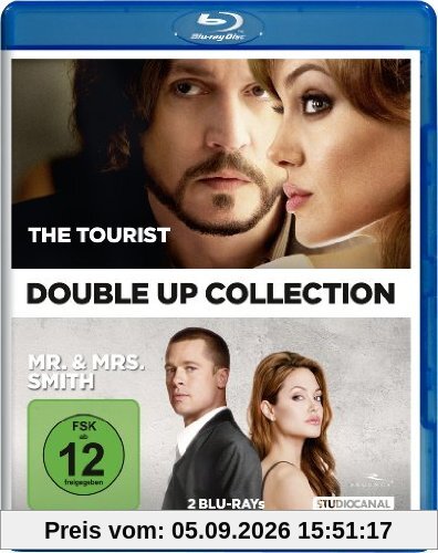The Tourist/Mr. & Mrs. Smith - Double-Up Collection [Blu-ray]