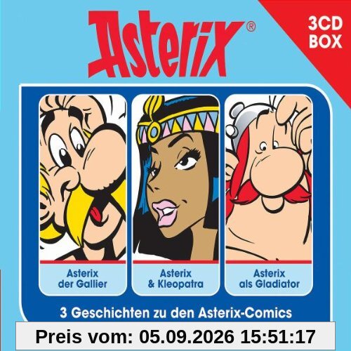 Asterix - 3-CD Hörspielbox