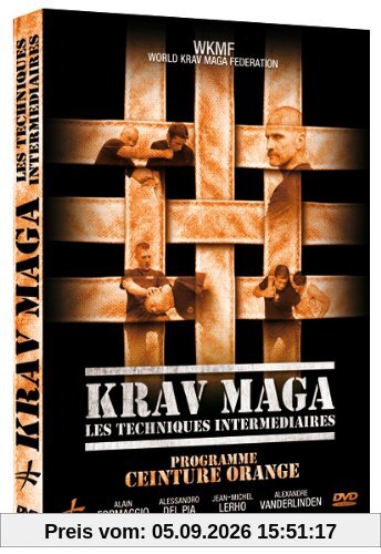 Krav maga : téchniques intermédiaires, programme ceinture orange [FR Import]
