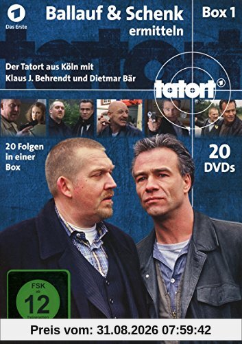 Tatort - Ballauf & Schenk ermitteln Box 1 [20 DVDs]