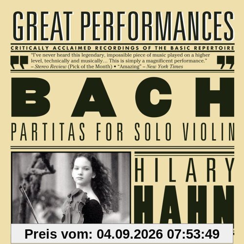 Bach Partitas for Solo Violin
