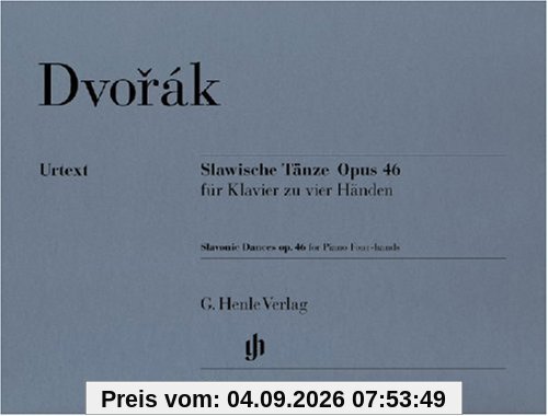 Slawische Tänze op. 46. Klavier zu 4 Händen