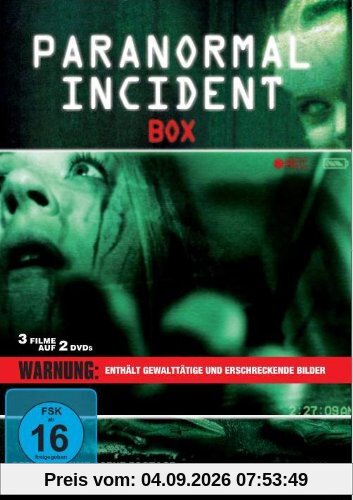 PARANORMAL INCIDENT BOX (2DVDs)
