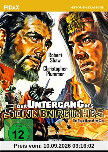 Der Untergang des Sonnenreiches (The Royal Hunt of the Sun) / Abenteuerfilm um die Eroberung des Inkareiches mit Starbesetzung (Pidax Historien-Klassiker)