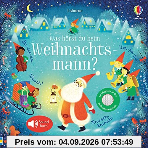 Was hörst du beim Weihnachtsmann?: Soundbuch
