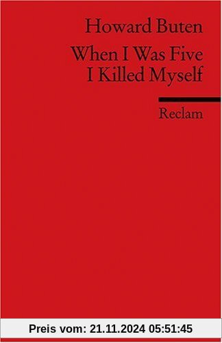 When I Was Five I Killed Myself: (Fremdsprachentexte)