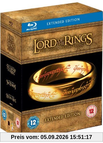 The Lord Of The Rings Trilogy (Limited Extended Edition) [Blu-Ray] [UK Import]
