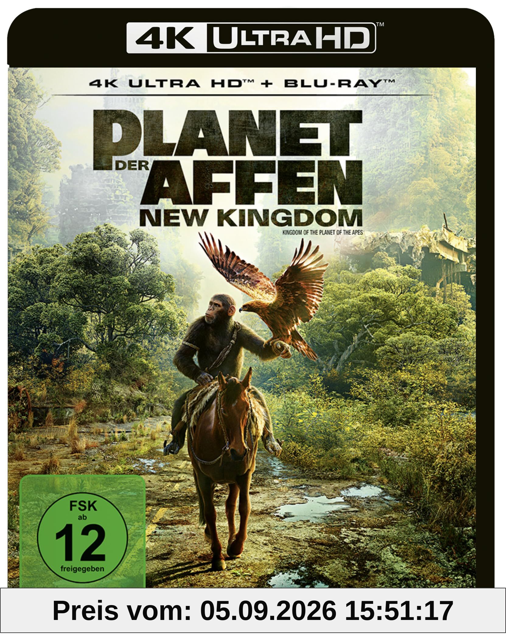 Planet der Affen - New Kingdom (4K Ultra HD) (+ Blu-ray)