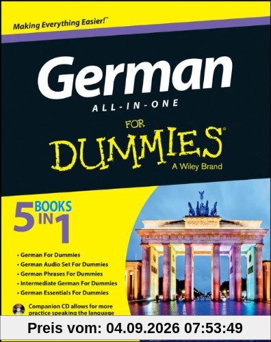 German All-in-One For Dummies: with CD