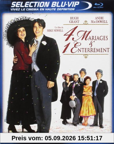 4 mariage et un enterrement [Blu-ray] [FR Import]