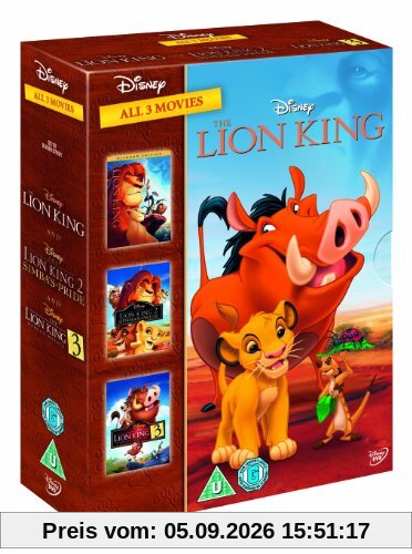 Lion King Trilogy Boxset [UK Import]