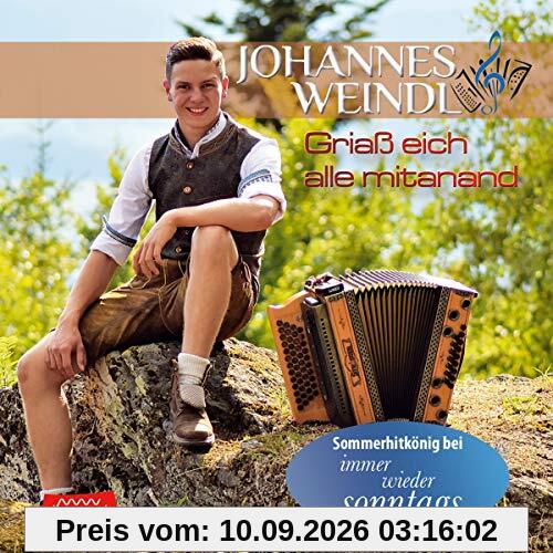 Griaß eich alle mitanand; Die neue CD 2019 vom Sommerhitkönig bei Immer wieder Sonntags