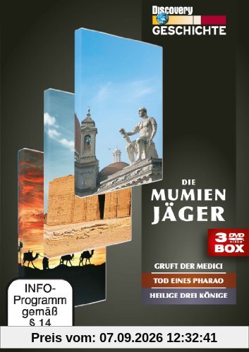 Discovery Geschichte - Die Mumienjäger [3 DVDs]