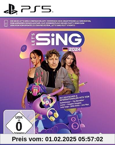 Let's Sing 2024 German Version (PlayStation 5)